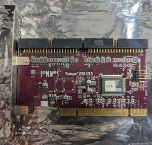 Sonnet Tempo ATA133 PCI IDE ATA/133 PC/MAC Controller Card TESTED - Picture 1 of 5