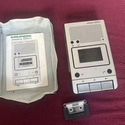 Grundig Stenorette 2300 L Diktiergerät – Defekt / Ersatzteile - Bild 1 von 4