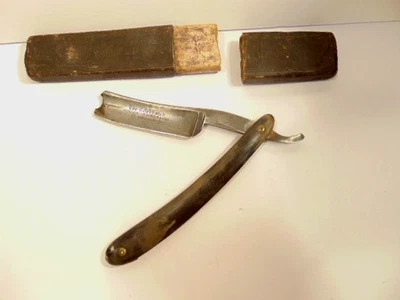 Maquinilla de afeitar recta Wade & Butcher Celebrated Hollow Ground de colección con caja Foto 1 de 4