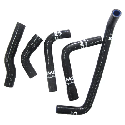 Black Silicone Radiator Hose Kit for 2007-2015 Gasgas Gas Gas EC 125 200 250 300 - Image 1 of 4