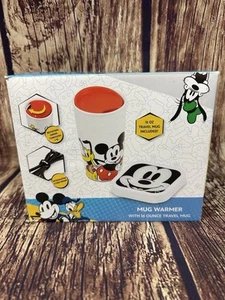NEU Disney Mickey Mouse und Freunde Elektrischer Tassenwärmer mit 16 Unzen Reisebecher - Bild 1 von 5