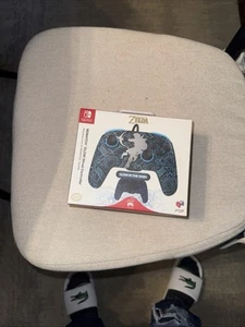 Nintendo Switch Zelda PDP Rematch Glow Wired Controller - Picture 1 of 1