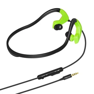 PMX 684i Cuffie con Collare Sportive da Corsa Nero/Verde - Foto 1 di 3