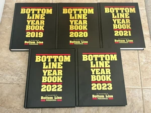 Bottom Line Year Books LOT of 5 - Hardcover Books 2019 2020 2021 2022 2023 ++ - Picture 1 of 6