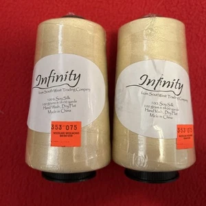 2 Infinity South West Trading Kegel 100 % Sojaseide 1400 yds/100 gr * eingestellt - Bild 1 von 3