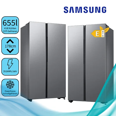 Samsung RS62DG5003S9EF Side-by-Side-Kühlschrank mit Gefrierfach, 178 cm, 628 l,