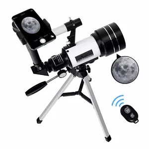 300mm Astronomical Telescope 150X with Phone Adapter Barlow Lens for Kids Gift - Picture 1 of 12