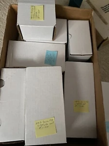 Lote completo de cartas de fútbol americano masivo de la NFL (18) colección-Topps, Bowman - Imagen 1 de 2