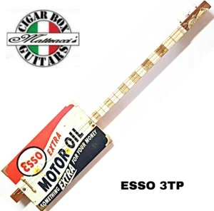 Esso 3tpv Zigarrenbox Gitarre Matteacci's Made in Italy - Bild 1 von 10