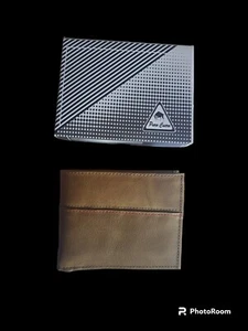 100% leather men's wallet - Picture 1 of 5