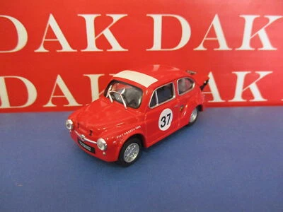 Die cast 1/43 Modellino Auto Fiat Abarth 1000 N37 1967 M. Juncosa by Solido - Immagine 1 di 4