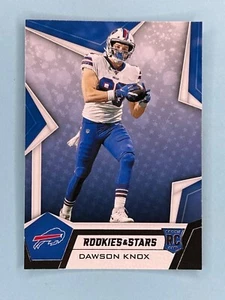 2019 Panini Rookies & Stars RC #187 Dawson Knox Buffalo Bills Ole Miss Rebels - Picture 1 of 2