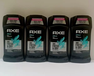 (4 Pack)AXE Apollo Antiperspirant Deodorant Stick for Men Sage & Cedarwood 48 Hr - Picture 1 of 1