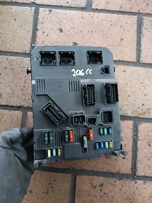 Originale Peugeot 206 Cc Unità di Controllo Rete Bcm Corpo Moduli 9649627880 - Immagine 1 di 4