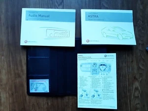 Vauxhall Astra G Mk4 98-04 Owners Manual Booklets And Wallet - Picture 1 of 6