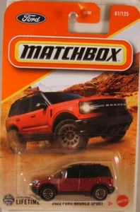 MATCHBOX #87 2022 Ford Bronco Sport, 2025 issue (NEW in BLISTER) - Picture 1 of 3