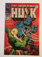 Incredible Hulk #110 VFN (8.0) MARVEL ( Vol 1 1968)