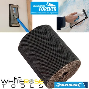 Silverline Mesh Sanding Roll 60 80 100 Grit Sander Sheet Abrasive Woodwork 5m - Picture 1 of 4