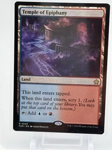 Temple of Epiphany  0699 Magic The Gathering  Foundations - Picture 1 of 2