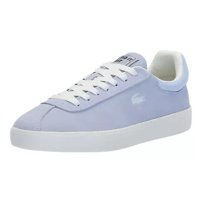 Lacoste Women's BASESHOT Sneakers, Light Blue/Off White - Image 1 of 4