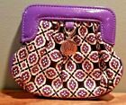 Vera Bradley Frill Collection Charmed Pouch in Simply Violet