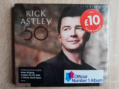 RICK ASTLEY -50 -inc KEEP SINGING, WISH AWAY, DANCE (10s) -DIGIPAK CD -BRAND NEW Foto 1 de 2