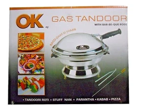 GAS Tandoor Oven Tandoor Hob Cooking Delicious Foods Tandoori Style & 2 BBQ RODS - Picture 1 of 5