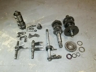 1975-77 Honda Mr175 Mr 175 Oem Trans Transmission Gear Fork Shaft Assembly Drum - Image 1 of 4