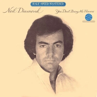 NEIL DIAMOND You Don't Bring Me Flowers HALF SPEED MASTERED 1980 Vinyl LP Import - Image 1 of 3