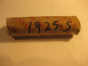 1 Roll ( 50 coins) 1925-S Lincoln cents Avg. Cir's - Picture 1 of 1