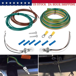 Towing Bulb and Socket Tail Light Wiring Kit For Most Vehicles Trailer BX8869 - Picture 1 of 10