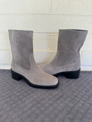 BOTÍN MUJER STUART WEITZMAN KAIA GRIS GAMUZA TALLA 9 Foto 1 de 4