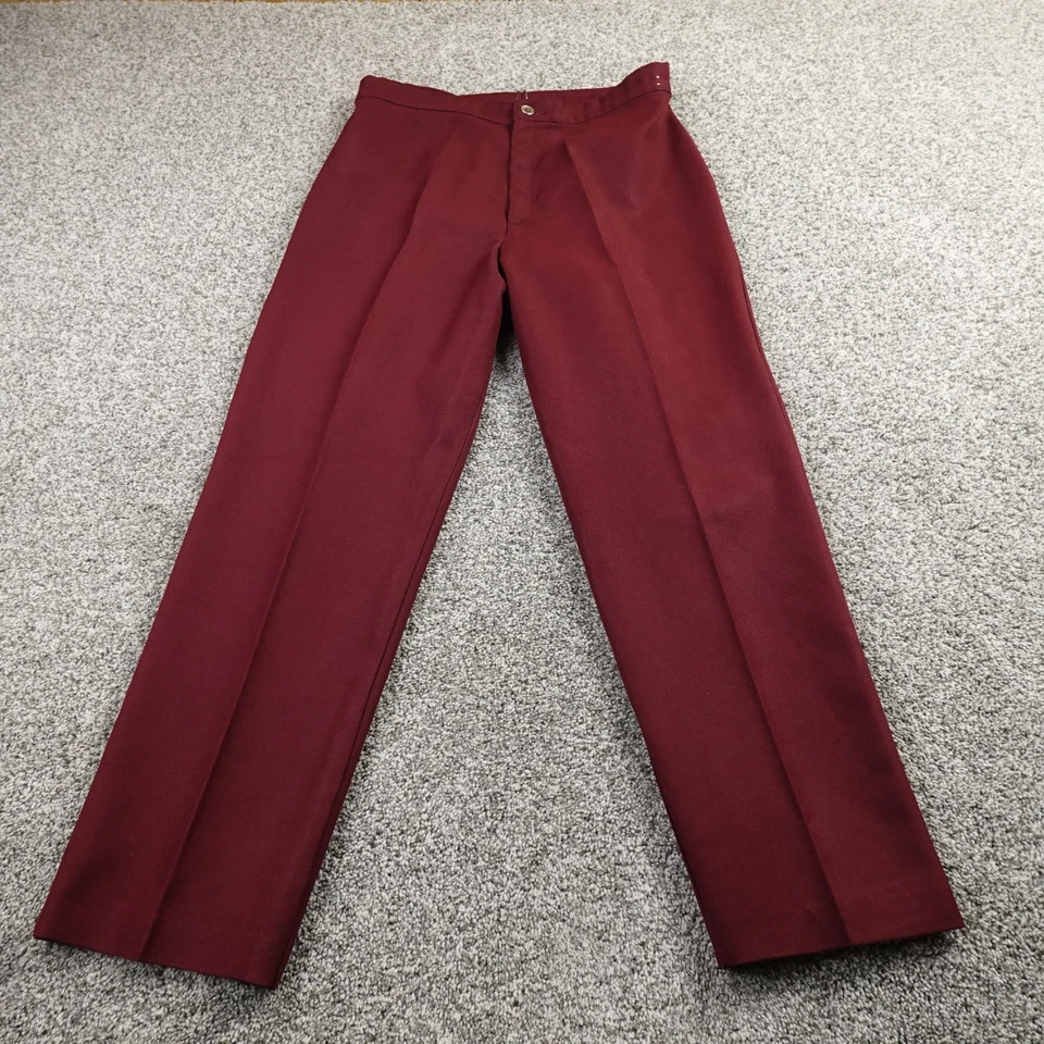 VTG Levis Pants Mens 34X30 Red Purple Slacks Chino Dress Trousers Stretch Flex - Image 1 of 4