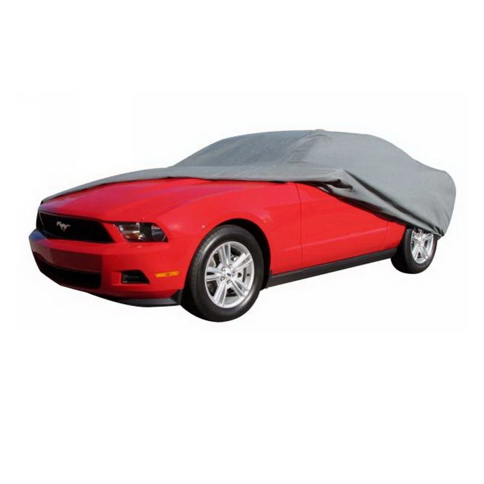 Rampage 1305 Universal 4-Layer Easyfit Car Cover with Lock, Cable & Storage Bag Foto 1 de 4