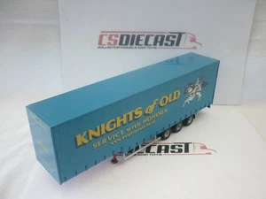 Corgi Modern Truck 1/50 Scale Knights of Old Stepframe Curtainside Trailer - Picture 1 of 3