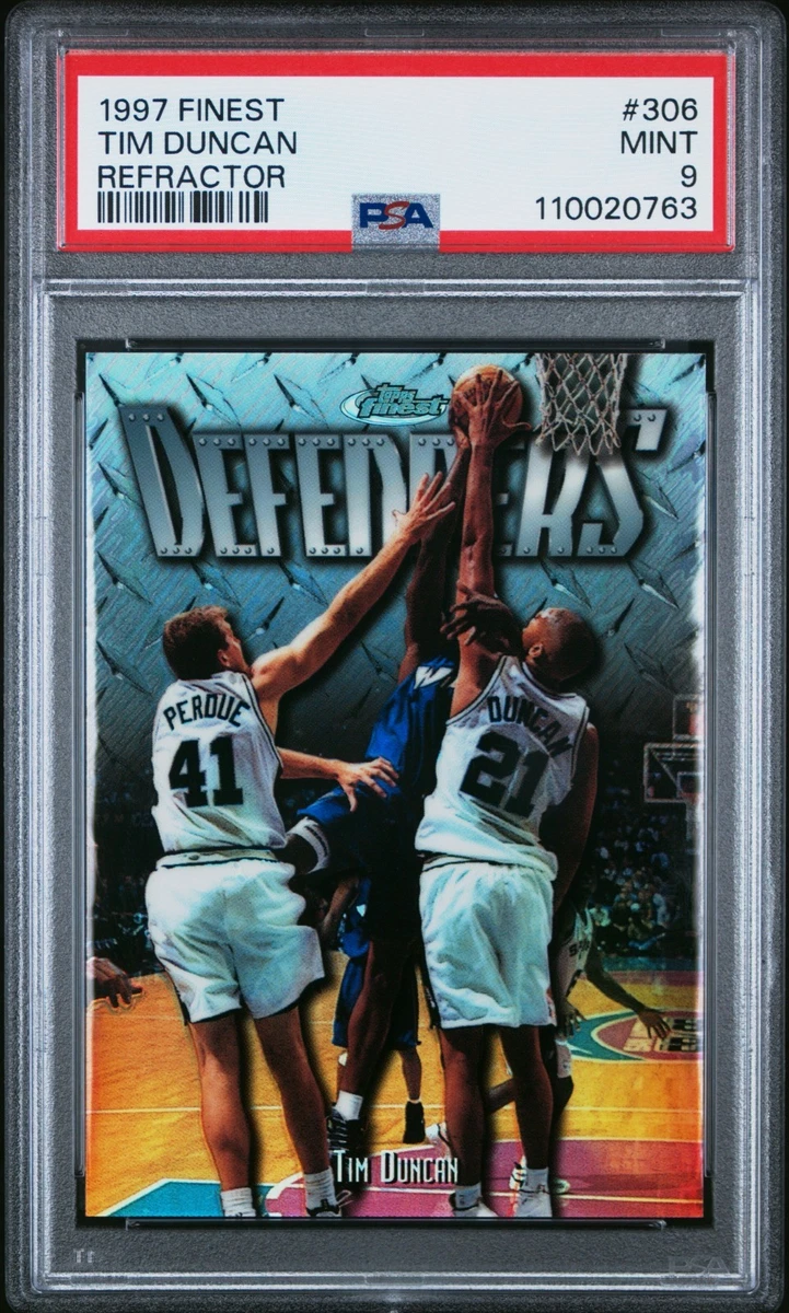Topps Tim Duncan Basketball Rookie Sports Trading Cards
