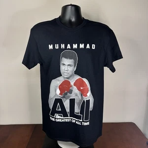 Muhammad Ali Greatest Of All Time T-shirt Men’s Medium Black Hybrid Apparel NWOT - Picture 1 of 5