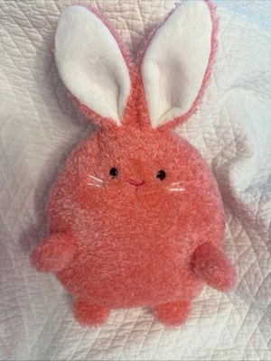 Peluche Fuzzy Round Animal Adventures Pink Rabbit Foto 1 de 4