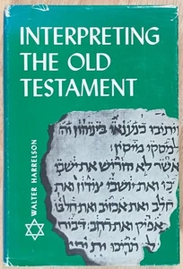 Interpreting The Old Testament Walter Harrelson 1964 Green HCDJ Very Good - Imagen 1 de 6