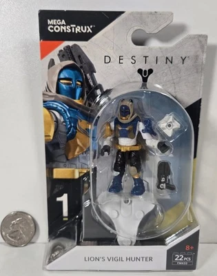 Mega Construx Destiny Lion's Vigil Hunter Mini Figure 2017 22 PCS - Image 1 of 2