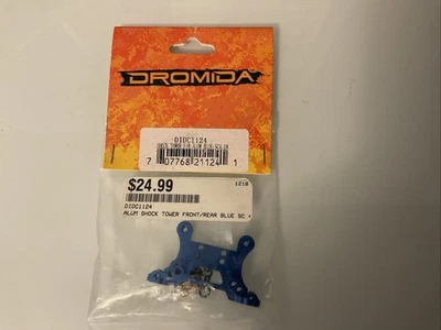 Dromida Aluminum Shock Tower Front/Rear Blue SC 4.18 DIDC1124 - Image 1 of 2