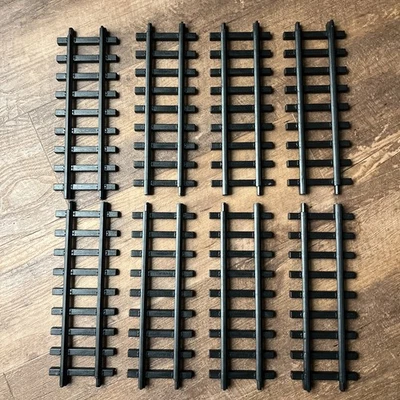 Eztec North Pole Express Christmas Train G gauge Replacement Straight Track x8 - Image 1 of 3
