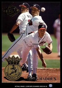 1994 Ultra #3 Greg Maddux Strikeout Kings HOF Atlanta Braves - Picture 1 of 2