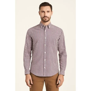 Peter Millar | Camicia elegante uomo Gingham a quadri con bottoni taglia M | Usato in ottime condizioni - Foto 1 di 13