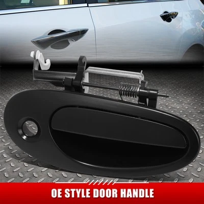 FOR 98-04 CHRYSLER 300M CONCORDE INTREPID BLACK FRONT RIGHT DOOR PULL HANDLE - Image 1 of 4