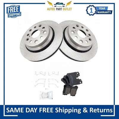 Nuevo kit de pastillas de freno trasero y rotor para Lexus LS460 2007-2017 Foto 1 de 4