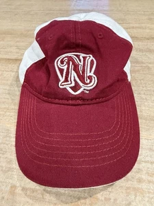 Nashville Sounds Guitar Pick LOGO Cap  Crimson White MiLB Baseball Melonwear - Picture 1 of 8