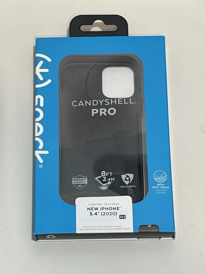 SPECK CANDYSHELL PRO IPHONE 12 mini PHONE CASE - BLACK - Image 1 of 1