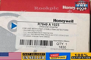 Honeywell R7849A1023 Ultraviolet Flame Amplifier R7849A1023 New  US Free TAX - Picture 1 of 5