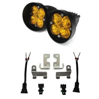 Baja Designs 447115 Amber Fog Light Kit 12-23 Tacoma/14-21 Tundra/10-24 4Runner - Image 1 of 4